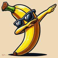 Dabbing Banana Boy Banana Bag