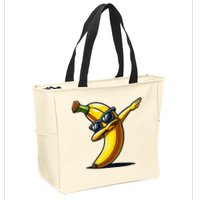 Dabbing Banana Boy Banana Zip Tote Bag