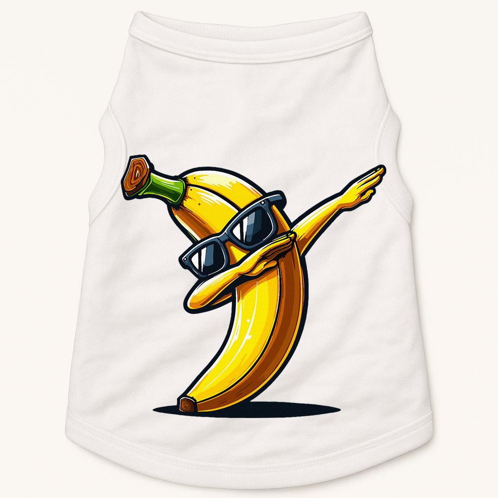 Dabbing Banana Boy Banana Doggie Tank