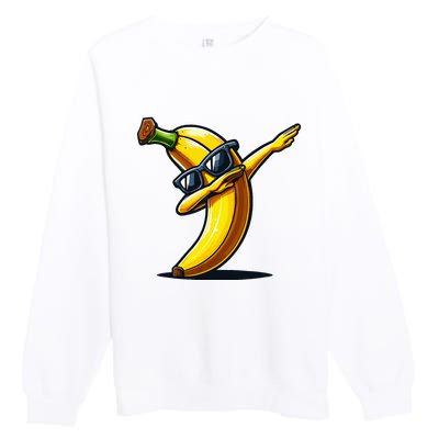 Dabbing Banana Boy Banana Premium Crewneck Sweatshirt