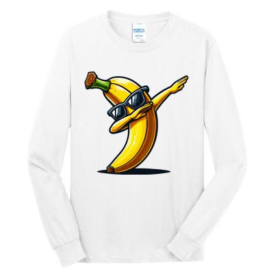 Dabbing Banana Boy Banana Tall Long Sleeve T-Shirt