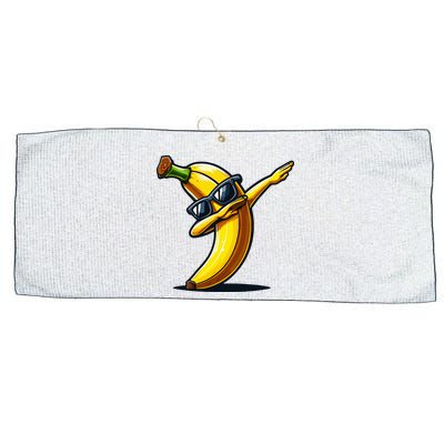 Dabbing Banana Boy Banana Large Microfiber Waffle Golf Towel