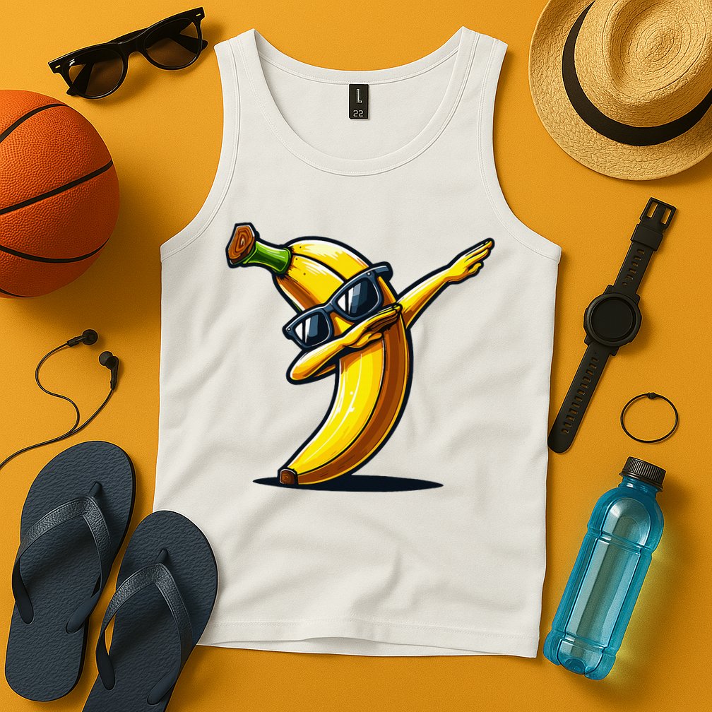 Dabbing Banana Boy Banana Tank Top