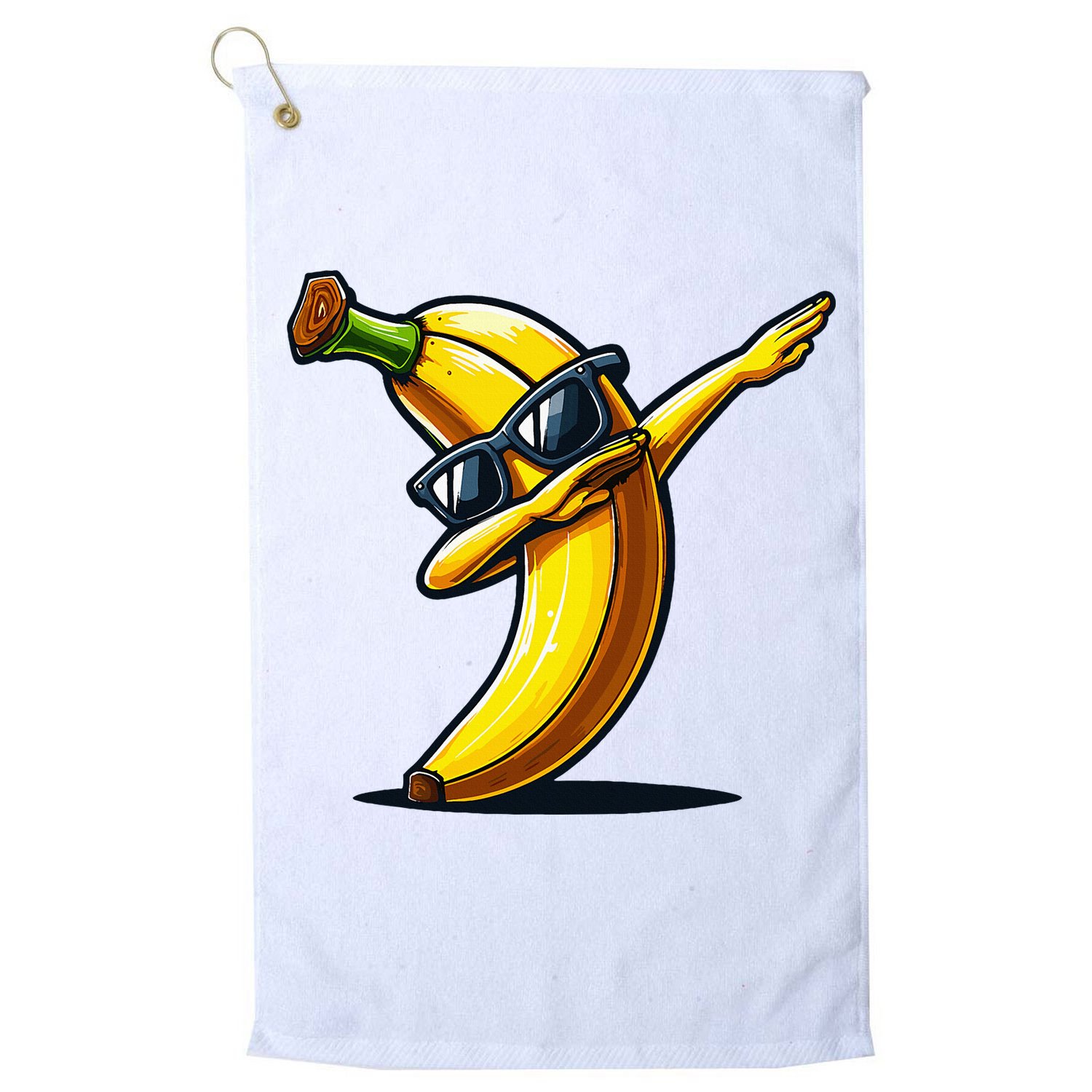 Dabbing Banana Boy Banana Golf Towel
