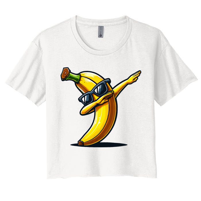 Dabbing Banana Boy Banana Crop Top