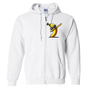 Dabbing Banana Boy Banana Full Zip Hoodie