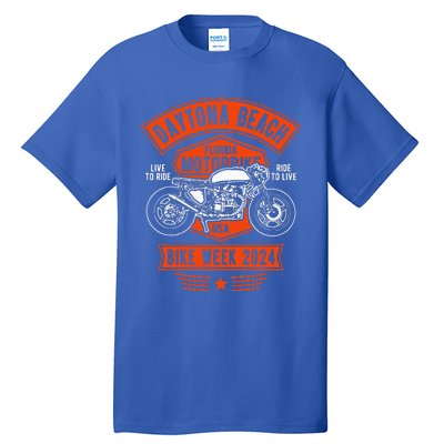 Daytona Beach Bike Week 2024 Tall T-Shirt