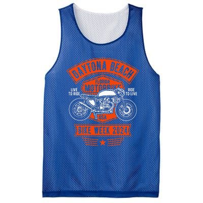 Daytona Beach Bike Week 2024 Mesh Reversible Basketball Jersey Tank