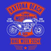 Daytona Beach Bike Week 2024 Poster