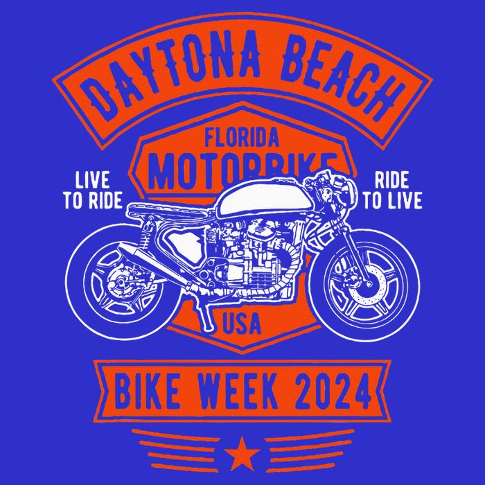 Daytona Beach Bike Week 2024 Poster