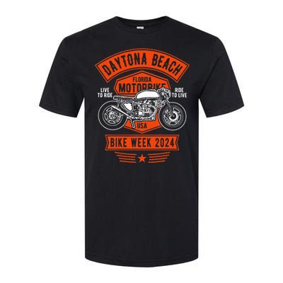 Daytona Beach Bike Week 2024 Softstyle CVC T-Shirt