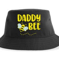 Daddy Bee Beekeeping Beekeeper Dad Father's Day Gift Sustainable Bucket Hat