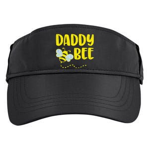 Daddy Bee Beekeeping Beekeeper Dad Father's Day Gift Adult Drive Performance Visor