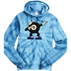 Dabbing Billiard Ball Pool Player Snooker Tie Dye Hoodie