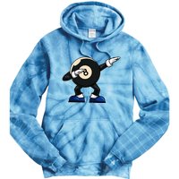 Dabbing Billiard Ball Pool Player Snooker Tie Dye Hoodie