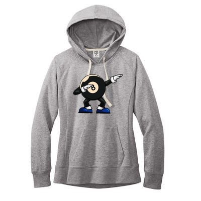 Dabbing Billiard Ball Pool Player Snooker Women's Fleece Hoodie