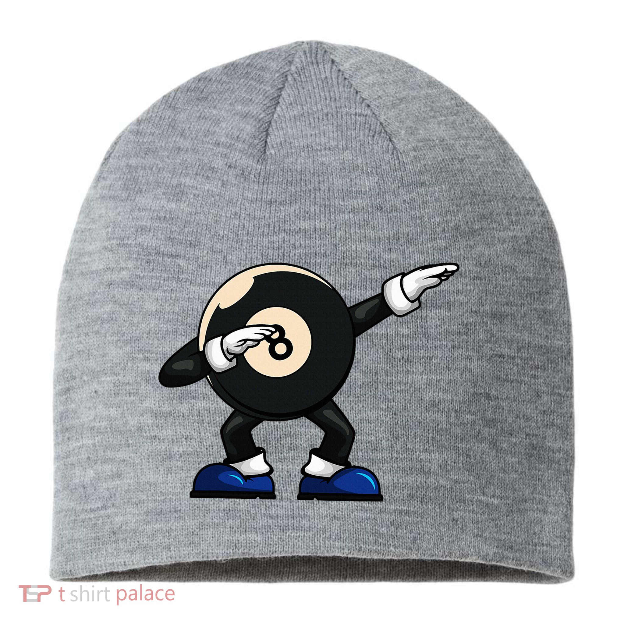 Dabbing Billiard Ball Pool Player Snooker Sustainable Beanie