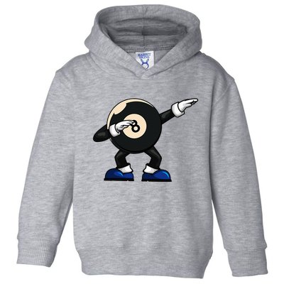 Dabbing Billiard Ball Pool Player Snooker Toddler Hoodie