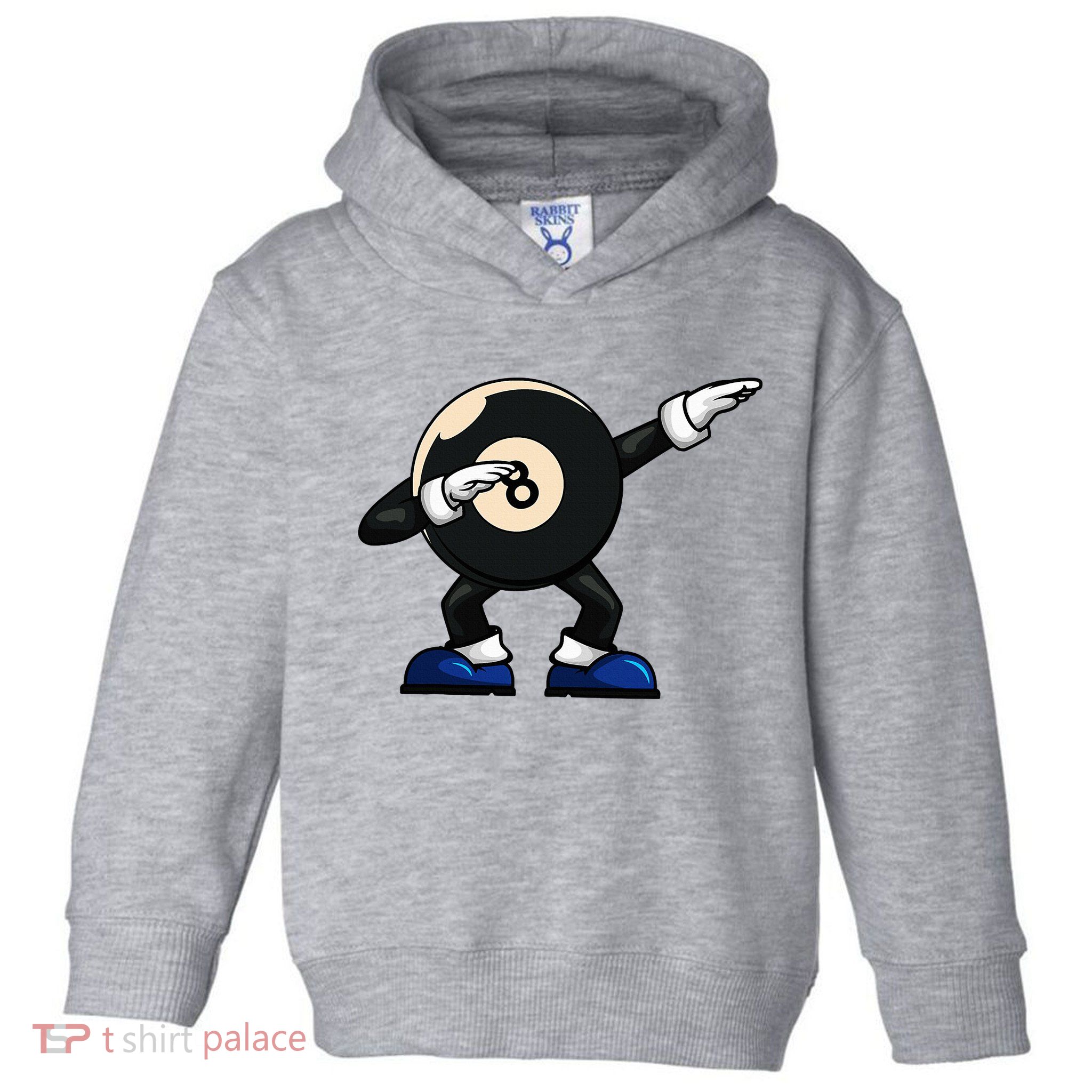 Dabbing Billiard Ball Pool Player Snooker Toddler Hoodie
