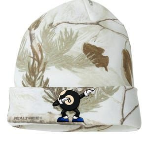 Dabbing Billiard Ball Pool Player Snooker Kati Licensed 12" Camo Beanie