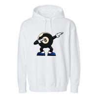 Dabbing Billiard Ball Pool Player Snooker Garment-Dyed Fleece Hoodie