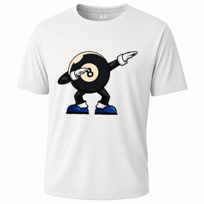 Dabbing Billiard Ball Pool Player Snooker Performance Shirt