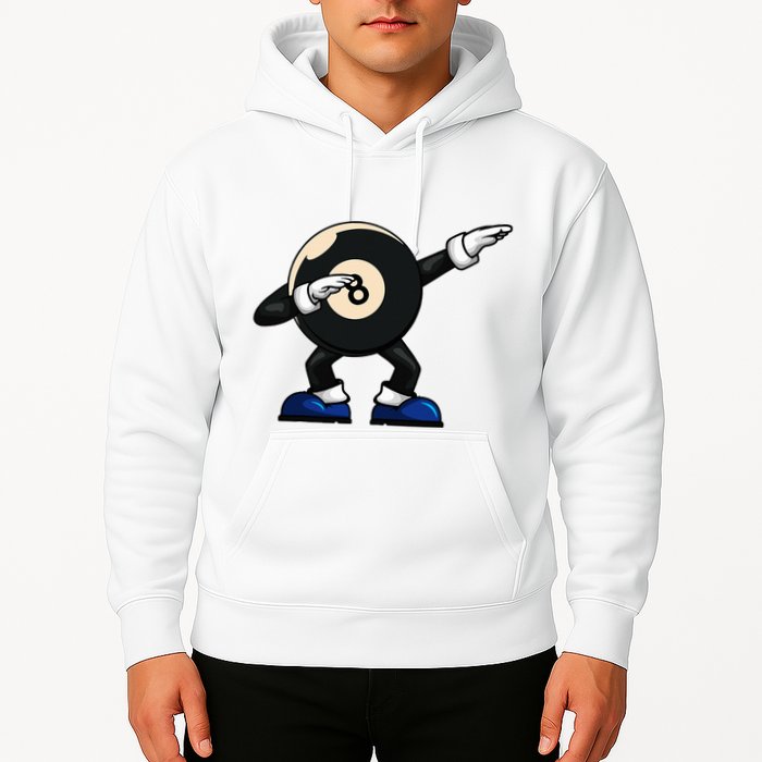 Dabbing Billiard Ball Pool Player Snooker Hoodie