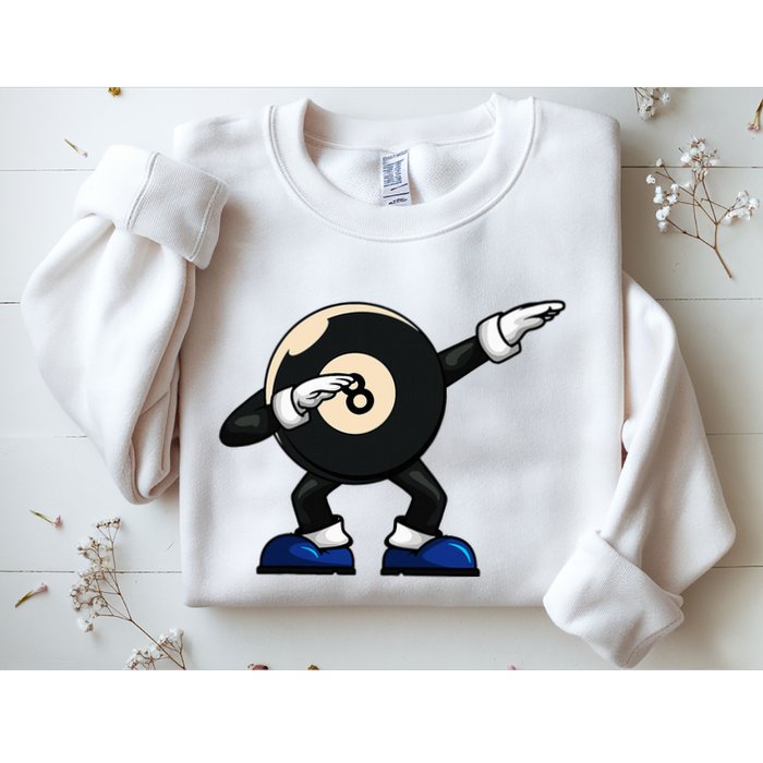 Dabbing Billiard Ball Pool Player Snooker Sweatshirt