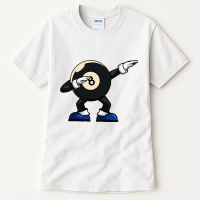 Dabbing Billiard Ball Pool Player Snooker Tall T-Shirt