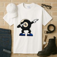 Dabbing Billiard Ball Pool Player Snooker Tall T-Shirt