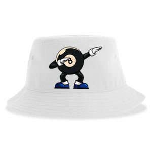 Dabbing Billiard Ball Pool Player Snooker Sustainable Bucket Hat