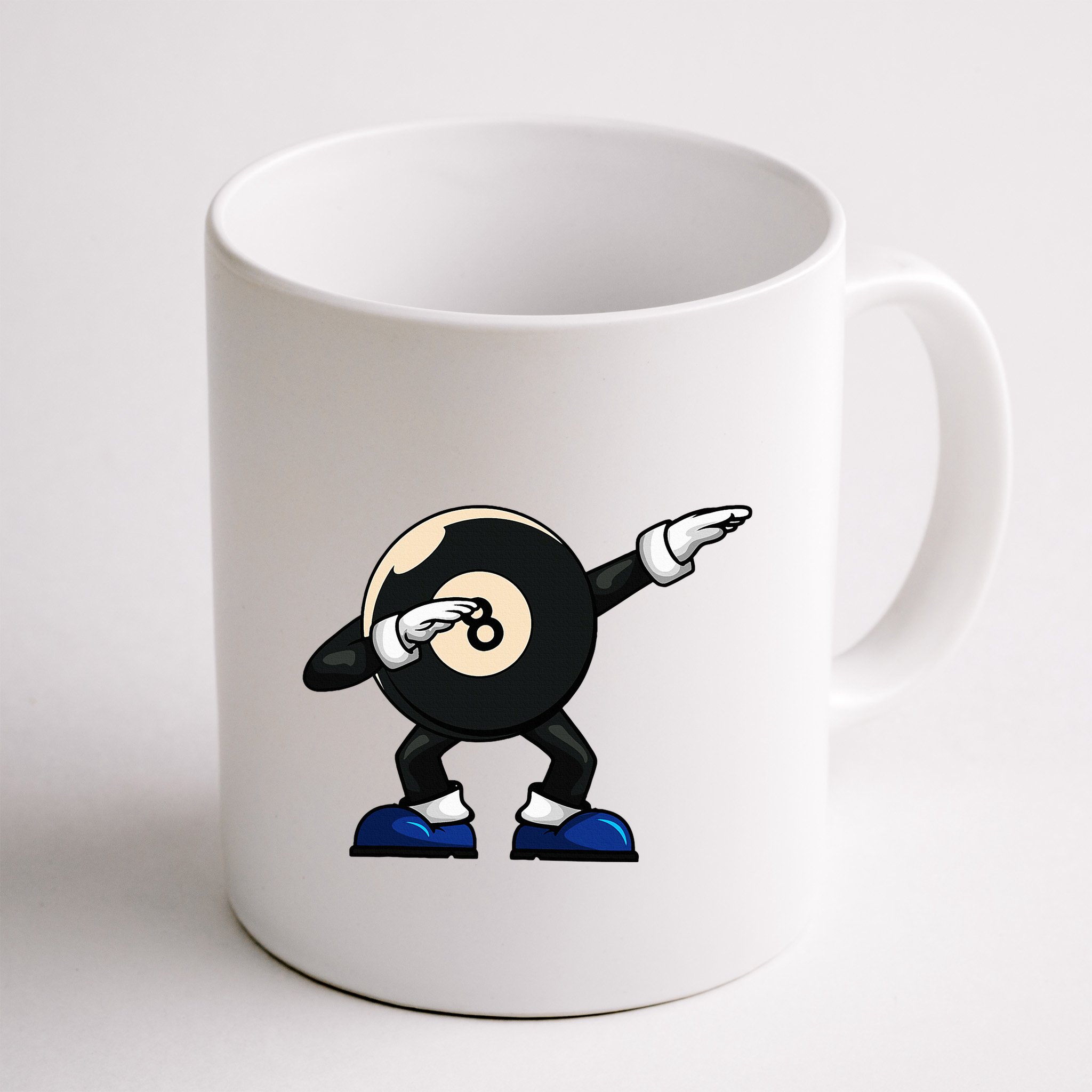 Dabbing Billiard Ball Pool Player Snooker Mug
