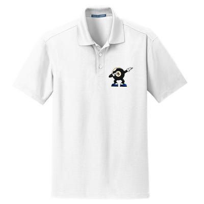 Dabbing Billiard Ball Pool Player Snooker Dry Zone Grid Polo