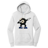 Dabbing Billiard Ball Pool Player Snooker Women's Pullover Hoodie