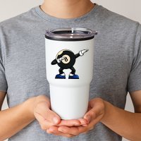 Dabbing Billiard Ball Pool Player Snooker Tumbler