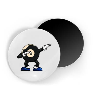 Dabbing Billiard Ball Pool Player Snooker Magnet