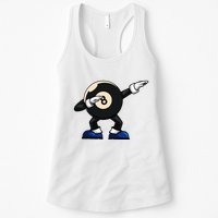 Dabbing Billiard Ball Pool Player Snooker Womens Tank Top