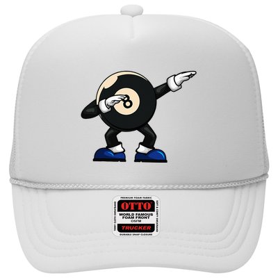 Dabbing Billiard Ball Pool Player Snooker Trucker Hat