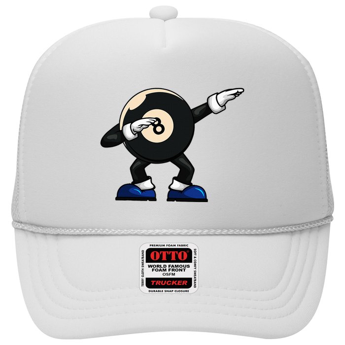 Dabbing Billiard Ball Pool Player Snooker Trucker Hat