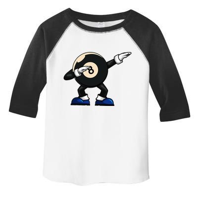 Dabbing Billiard Ball Pool Player Snooker Toddler Fine Jersey T-Shirt