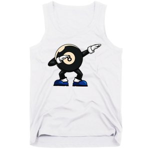 Dabbing Billiard Ball Pool Player Snooker Tank Top