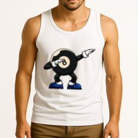 Dabbing Billiard Ball Pool Player Snooker Tank Top