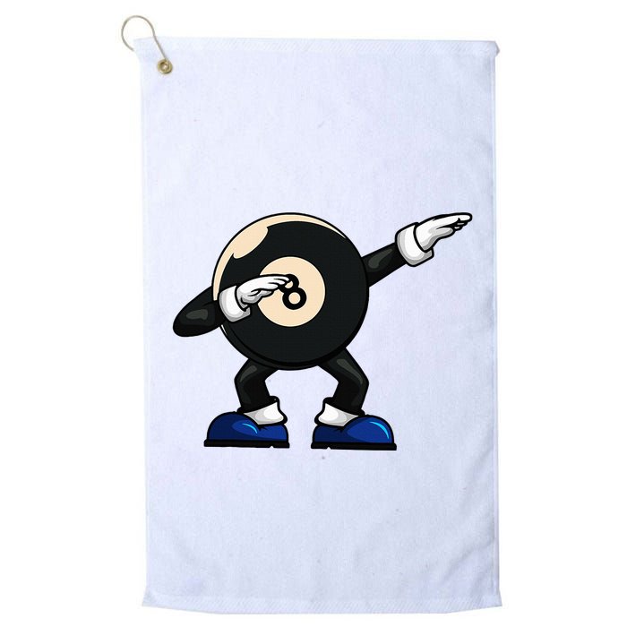 Dabbing Billiard Ball Pool Player Snooker Golf Towel