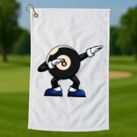 Dabbing Billiard Ball Pool Player Snooker Golf Towel