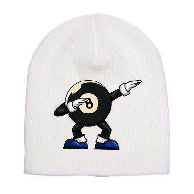 Dabbing Billiard Ball Pool Player Snooker Short Acrylic Beanie