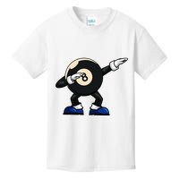Dabbing Billiard Ball Pool Player Snooker Kids T-Shirt