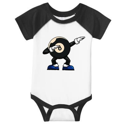 Dabbing Billiard Ball Pool Player Snooker Infant Baby Jersey Bodysuit