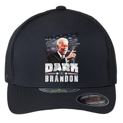 Dark Brandon Biden Campaign Flexfit Unipanel Trucker Cap