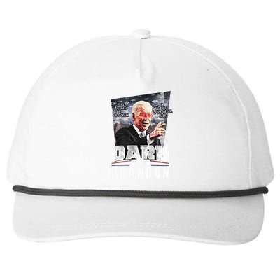 Dark Brandon Biden Campaign Snapback Five-Panel Rope Hat