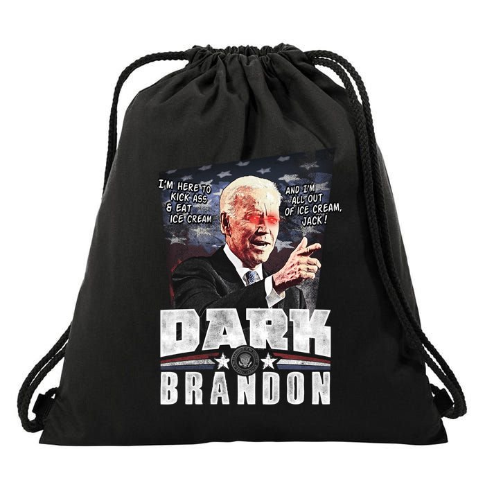 Dark Brandon Biden Campaign Drawstring Bag